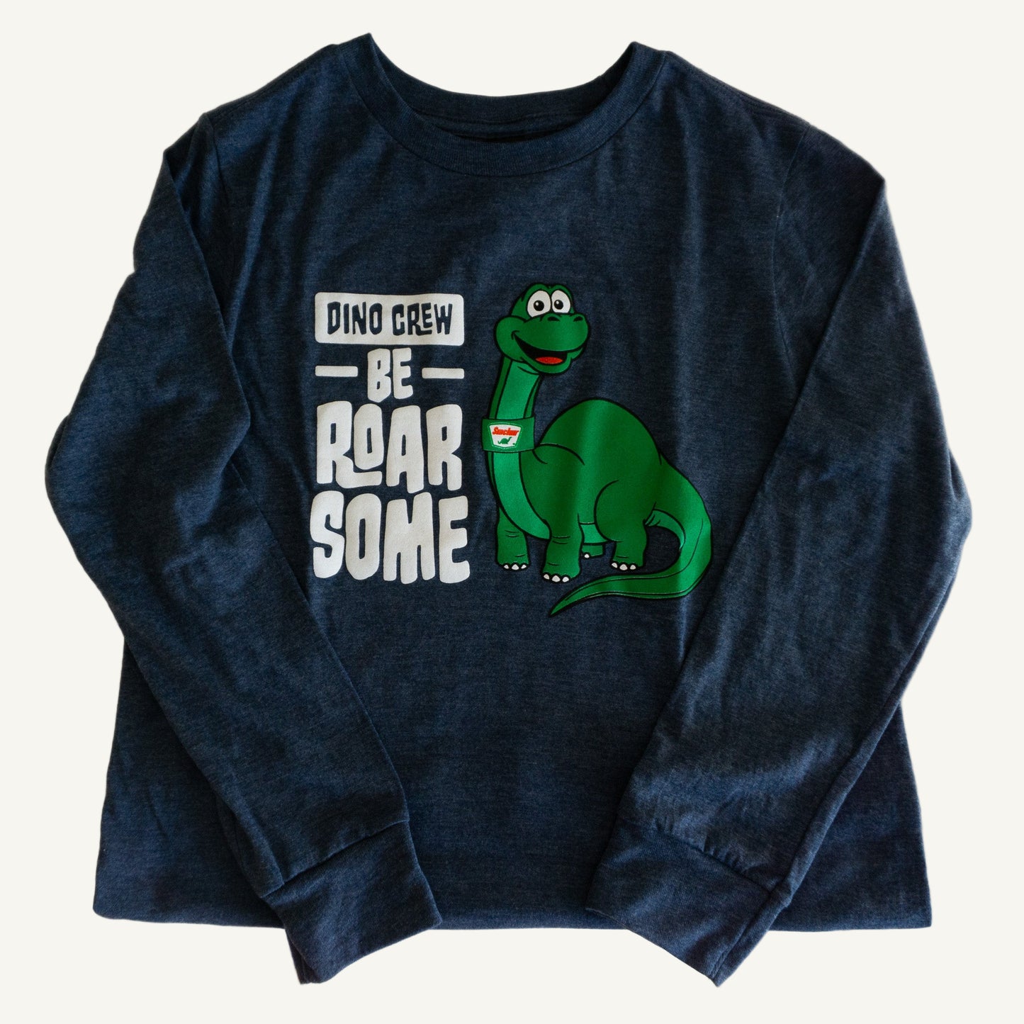 Youth DINO Crew Be Roar-some Long Sleeve