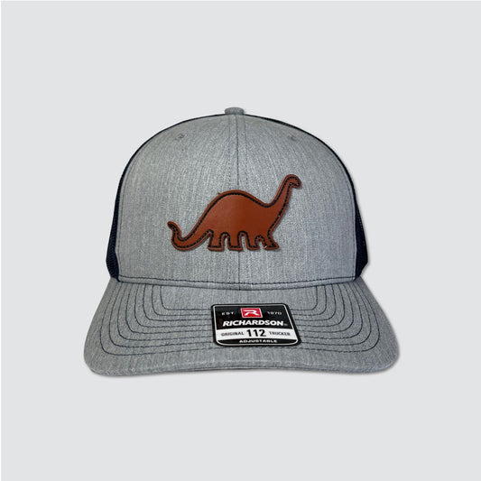 DINO Leather Patch Cap